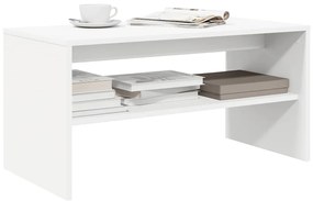 Móvel de TV 80x40x40 cm contraplacado branco