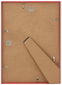 Molduras para parede ou mesa 5 pcs 70x90 cm MDF vermelho