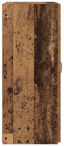 Armário de Escritório de Madeira Velha 60 x 32 x 77,5 cm - Madeira de