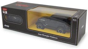 Carro Telecomandado Jeep Wrangler JL 1:24 2,4GHz Preto