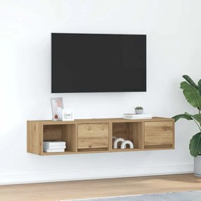 Móveis TV 2 pcs 60x31x25,5 cm deriv. madeira carvalho artisiano