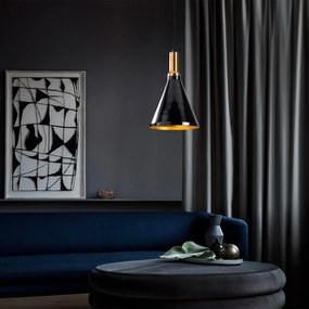 Chandelier Berceste – Preto – 25 x 25 cm