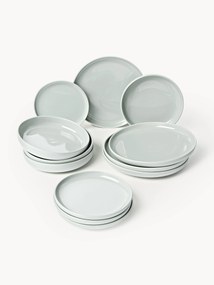 Conjunto de loiça em porcelana Nessa, 4 pessoas, conjunto de 12