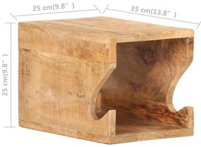 Suporte parede p/ bicicletas 35x25x25cm mangueira áspera maciça