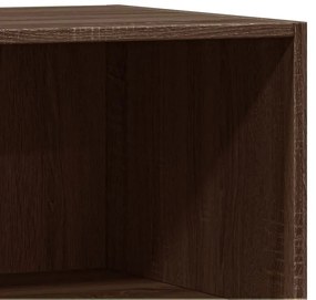 Roupeiro 48x41x102 cm derivados de madeira carvalho castanho