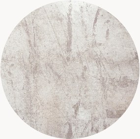 Tapete redondo lavável em jacquard para interior e exterior Sol