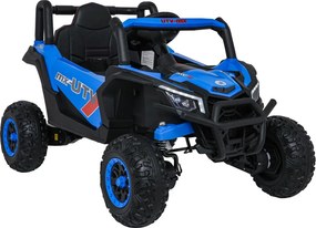 Buggy elétrico para Crianças 12V 4x4 Madman UTV-MX Rodas de espuma EVA Azul