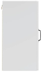 Armário de parede da cozinha Lucca derivados de madeira branco