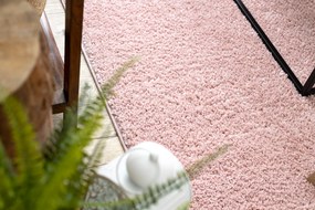 Tapete BERBER 9000 rosa Franjas berbere marroquino shaggy - PRODUTO DE SEGUNDA GRAU