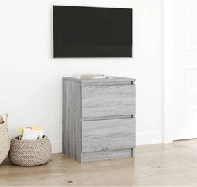 Móvel de TV 40x35x54 cm derivados de madeira cinzento sonoma