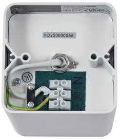 Foco de superfície de design branco GU10 70mm giratório e inclinável - Vox