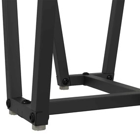 Conjunto de Mesas de Apoio 2 pcs Cinza Sonoma em Madeira e Metal