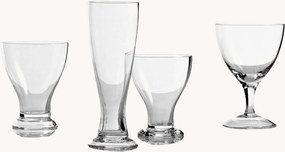 Copos de champanhe artesanais The White Snow, conjunto de 6
