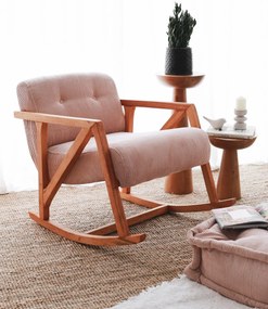 Cadeirão Nini – Rosa – 67x75x85 cm