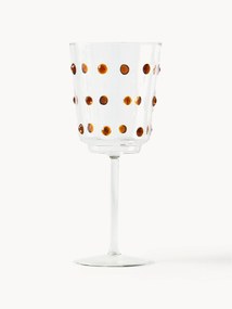 Copos de vinho em vidro borosilicato artesanal Nob, 2 uni.