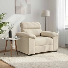 vidaXL Cadeirão 100x81x84 cm linho