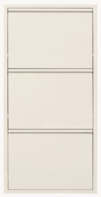 Sapateira de parede com compartimentos rebatíveis Caruso