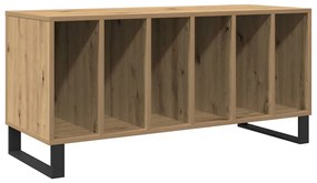 Armário de Registro vidaXL Carvalho Artesanal 100x38x48 cm Madeira Der