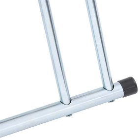 Suporte independente para 2 bicicletas aço galvanizado