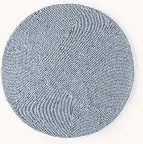 Tapete redondo em lã artesanal Eleni
