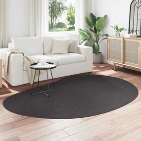 Tapete Cinzento-escuro 160 x 230 cm Algodão