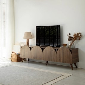Móvel TV Mesta – Nogueira – 180x50x35 cm