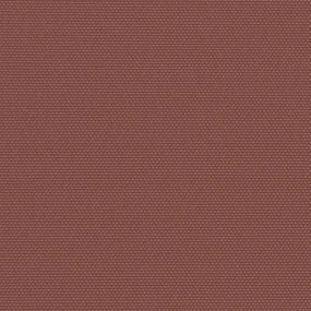 Toldo lateral retrátil 140x600 cm castanho