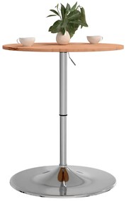Mesa de bar Ø60x89,5 cm madeira de faia maciça