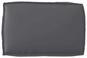 Almofada de Pallet para Encosto Antracite 60 x 40 x 12 cm - Oxford