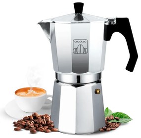 Cafeteira italiana MokClassic 1200 Shiny de alumínio fundido