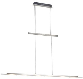 Candeeiro de suspensão design em aço incl. LED - Platina Design,Moderno