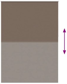 Estore de rolo 160 x 230 cm, Café