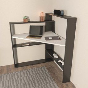 Secretária Kelly – Preto e Branco – 93,6 cm x 114 cm
