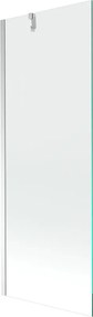 Mexen Next divisória de chuveiro de 1 painel 70 x 150 cm, transparente, cromado - 895-070-000-00-00-01