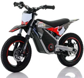 Mini moto elétrica para crianças Minicross electrica 350W 14/14" Warrior MX-E350 Preta