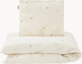 Roupa de cama em cetim de algodão Dragonfly, 135 x 200 cm + 1 almofada 80 x 80 cm