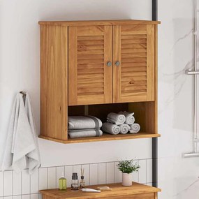 vidaXL Armário de Banheiro Suspenso Marrom Mel 67,5 x 34 x 71,5 cm