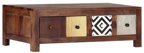 Mesa de centro 90x50x30 cm madeira de acácia maciça