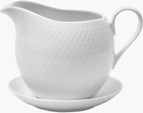 Molheira em porcelana com pires Rhombe