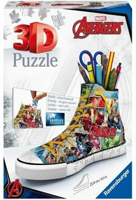 Puzzle 3D Ravensburger Sneaker Avengers 108 Peças