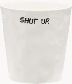 Chávena de café em cerâmica Shut Up