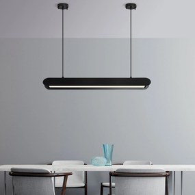 Chandelier Ens – Preto – 109 cm x 10 cm x 130 cm