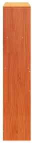 Cabeceira com arrumação 75 cm pinho maciço castanho-mel