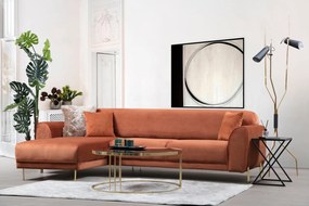 Sofá-Cama de Canto Image Corner – Canela – 287 x 169 cm