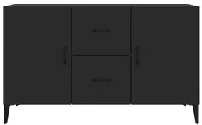 Aparador 100x36x60 cm derivados de madeira preto