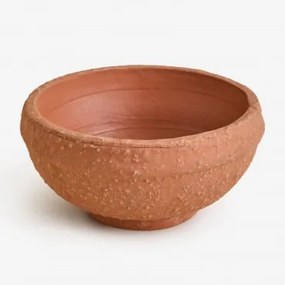 Cuenco Decorativo Em Terracota Agnon Ø20 Cm & Vermelho Sienna - Sklum