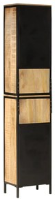 Armário p/ casa de banho 40x27x180 cm ferro e mangueira maciça