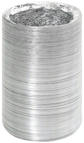 Conduta de ventilação 6 m Ø15 cm alumínio
