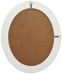 Espelho de parede estilo barroco 50x60 cm branco