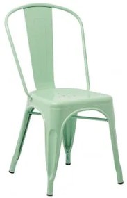 Pack De 2 Cadeiras Empilháveis Em Aço Lix Verde Hortelã - Sklum